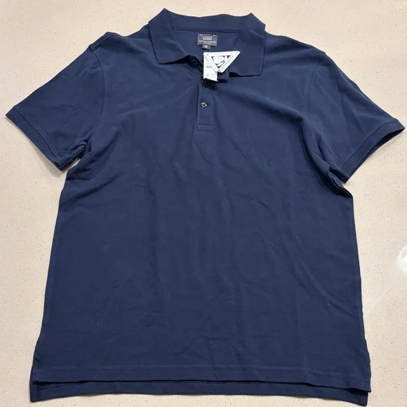 J. Crew Navy Blue Polo Shirt - Picture 2 of 7